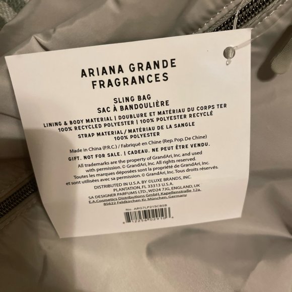 Ariana Grande Fragrances Sling CrossBody Bag NWT - Picture 2 of 4